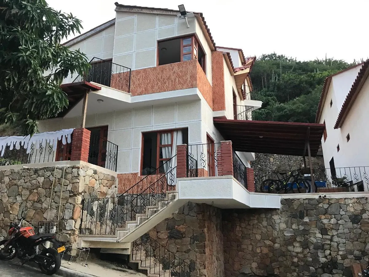 Vakantiehuis Cabanas Villa Roca Rodadero Santa Marta  Colombia
