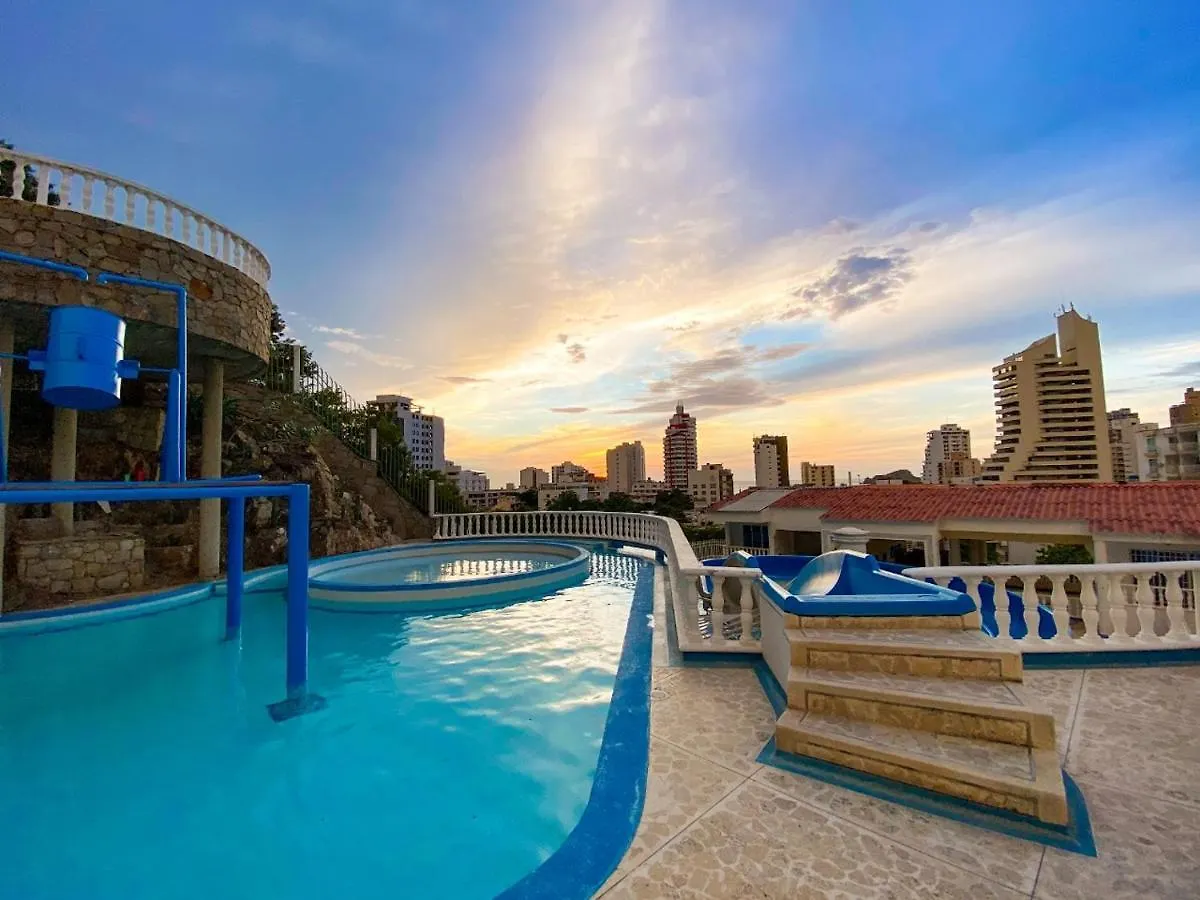 Vakantiehuis Cabanas Villa Roca Rodadero Santa Marta